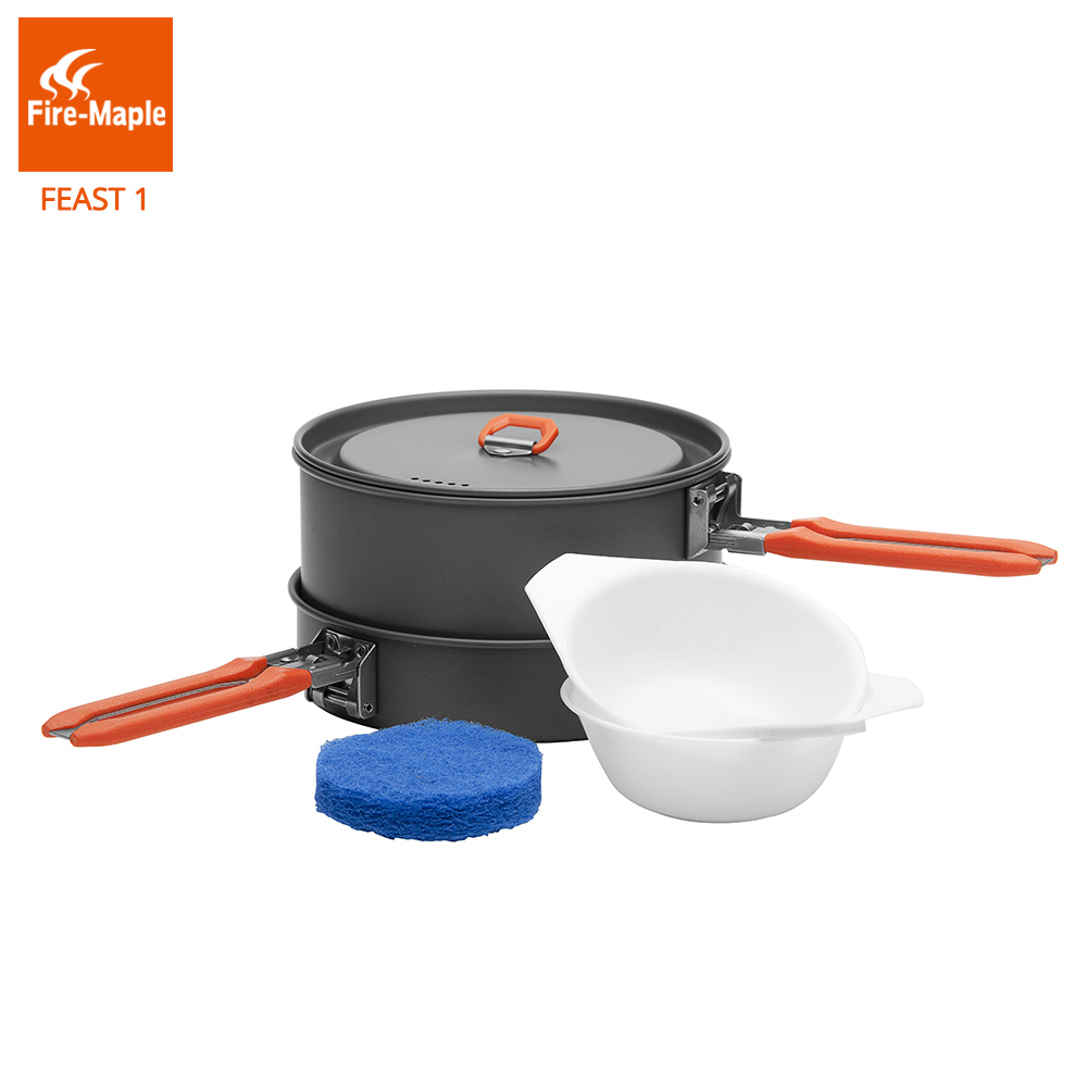 Camping Cooking Pots And Pans - Ogień Maple święto 1 odkryty menażki