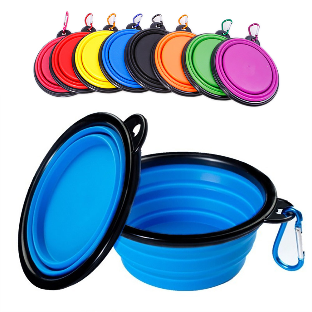 Camping Cooking Dishes - Składana silikonowa miska dla psa na