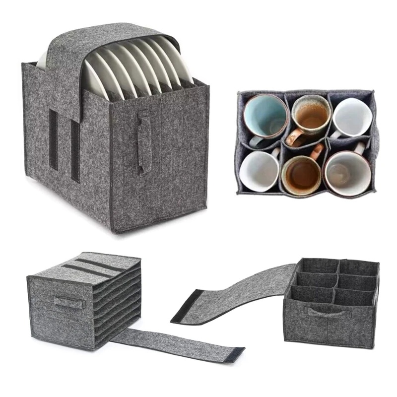Camping Cooking Rack - Filcowa płyta do przechowywania kubków Uchwyt