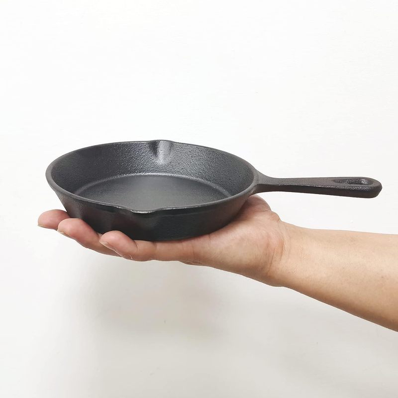 Skillet Cast Iron Camp - Patelnia żeliwna 6 cali, patelnia z