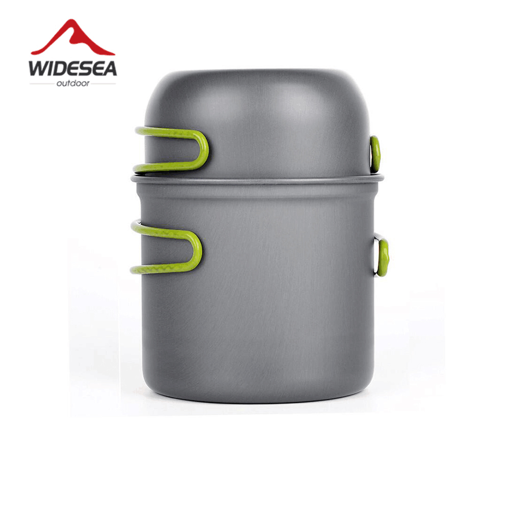 Camping Cooking Dishes - Widesea Ultralekkie przybory kuchenne Camping Zastawa