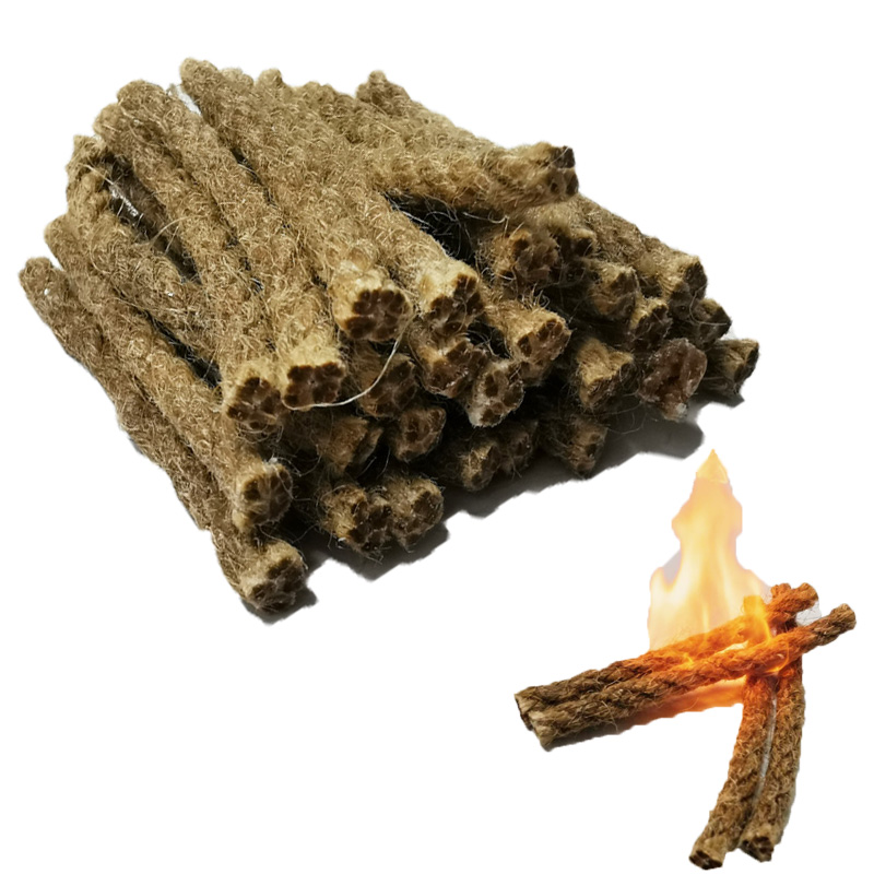 Camping Cooking Wood Stove - Przenośny rozpalacz ognia z mini woskowanego