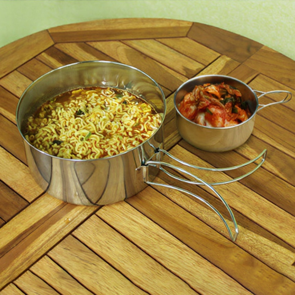 4-częściowy zestaw do gotowani – Nesting Camping Cooking Set recenzja i cena