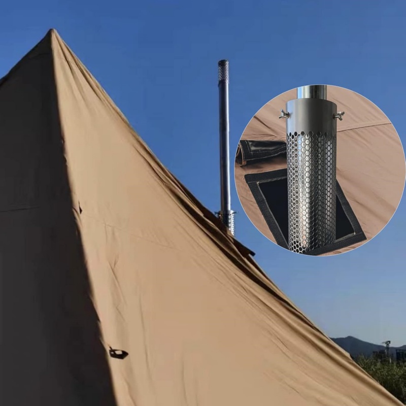 Rura kominkowa ze stali nierdz – Camping Cooking Wood Stove recenzja i cena