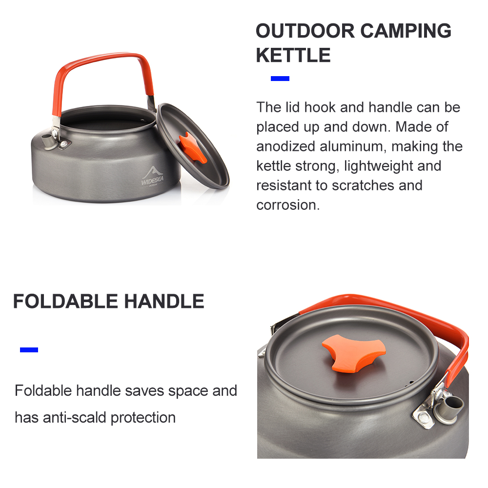Veduea 1.1L 2L1.5L Camping cza – Camping Cooking Ware recenzja i cena