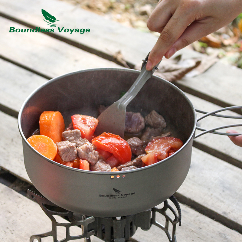 Zestaw Tytanowy Garnek Parowy  – Camping Cooking Pots And Pans recenzja i cena