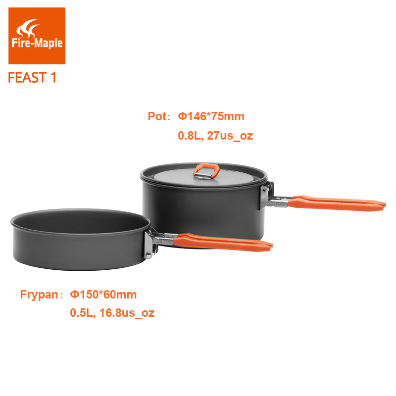 Ogień Maple święto 1 odkryty m – Camping Cooking Pots And Pans recenzja i cena
