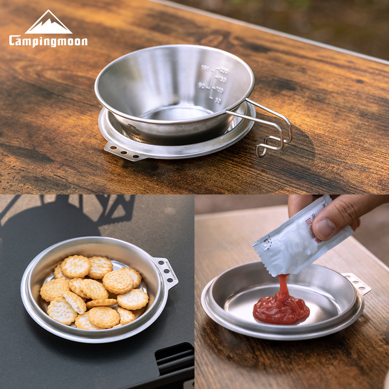 CAMPINGMOON S-SD Gruba Patelni – Camping Cooking Dishes recenzja i cena