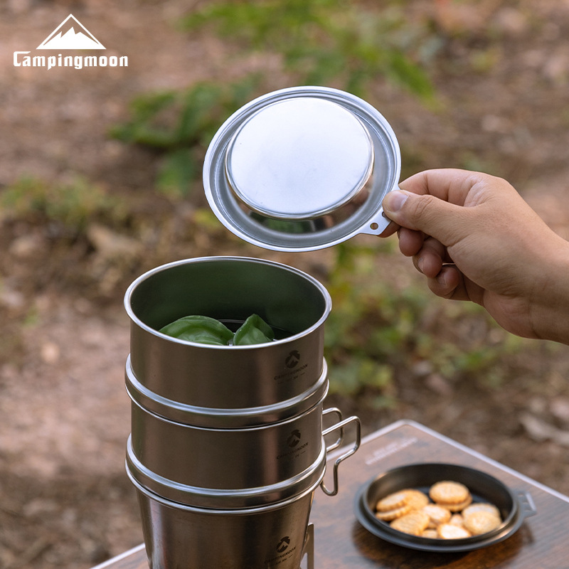 CAMPINGMOON S-SD Gruba Patelni – Camping Cooking Dishes recenzja i cena