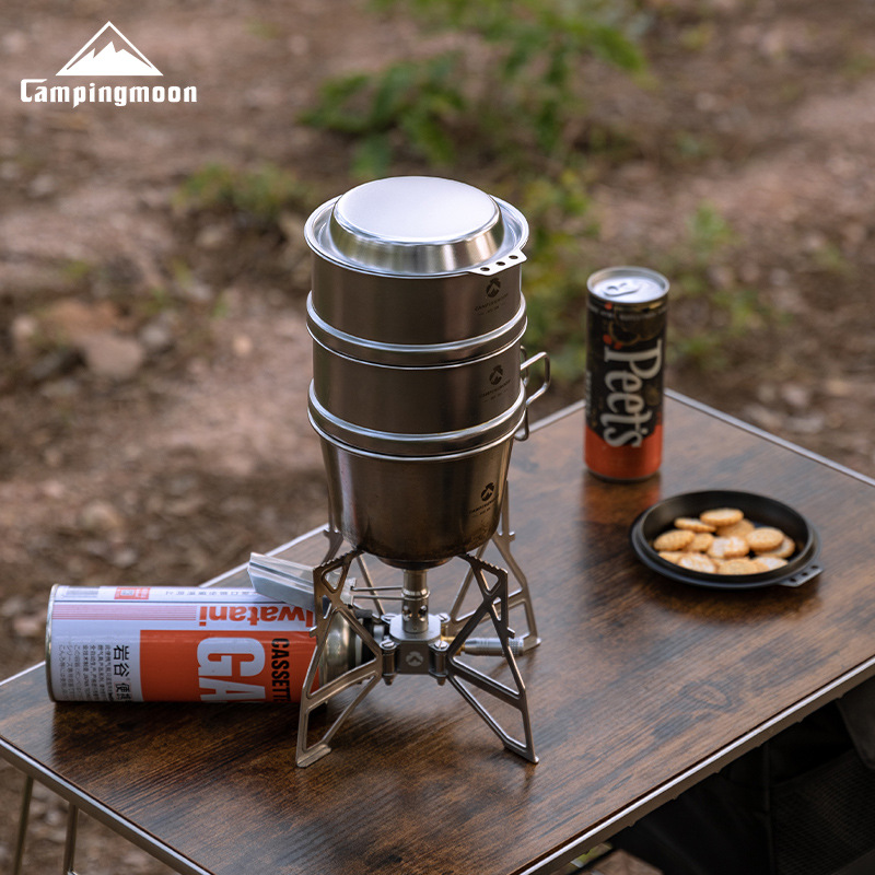 CAMPINGMOON S-SD Gruba Patelni – Camping Cooking Dishes recenzja i cena