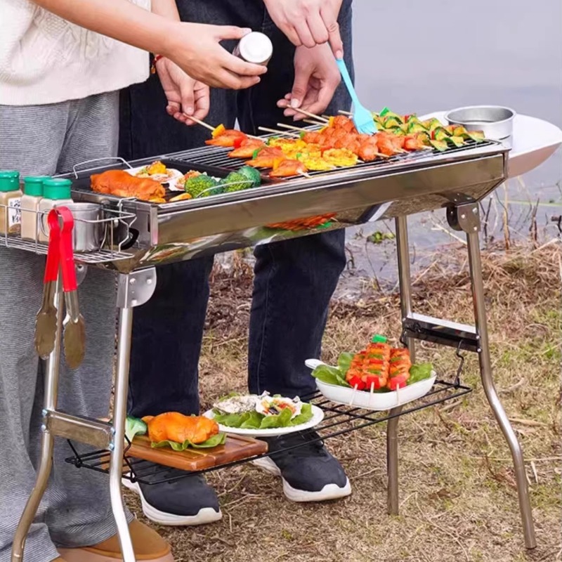Grill ze stali nierdzewnej, pr – Camping Cooking Requirements recenzja i cena