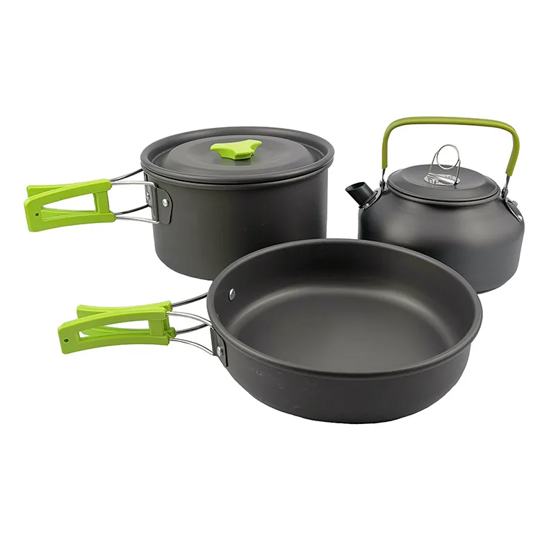 Zestaw naczyń kempingowych Zes – Camping Cooking Pots And Pans recenzja i cena