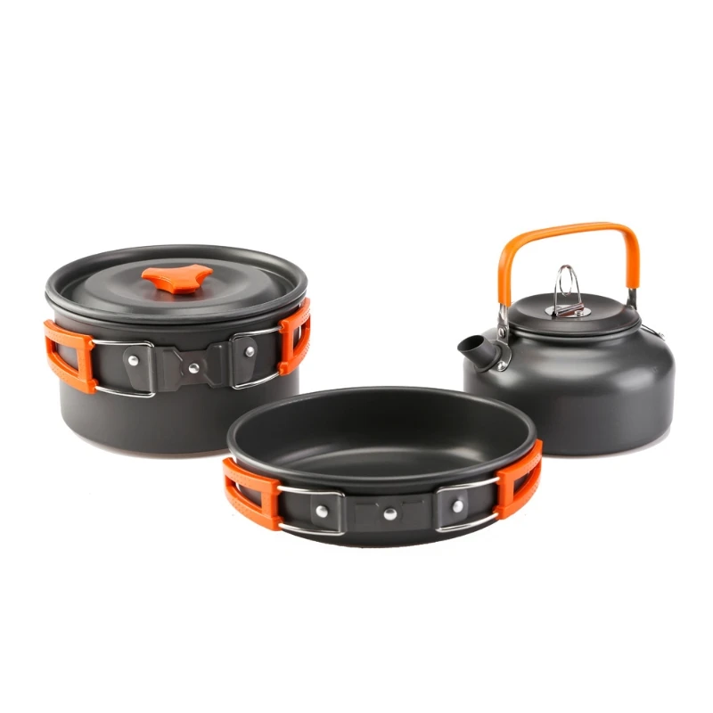 Zestaw naczyń kempingowych Zes – Camping Cooking Pots And Pans recenzja i cena