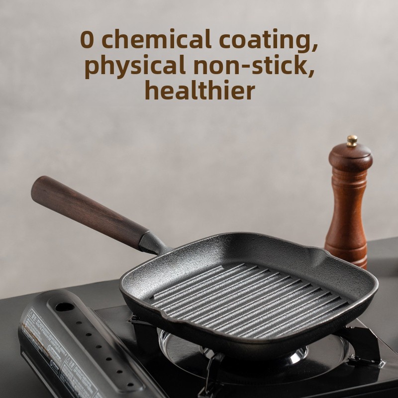 Nordycka patelnia żeliwna bez  – Skillet Cast Iron Camp recenzja i cena