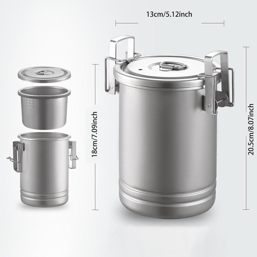 Zestaw garnków kempingowych z  – Nesting Camping Cooking Set recenzja i cena
