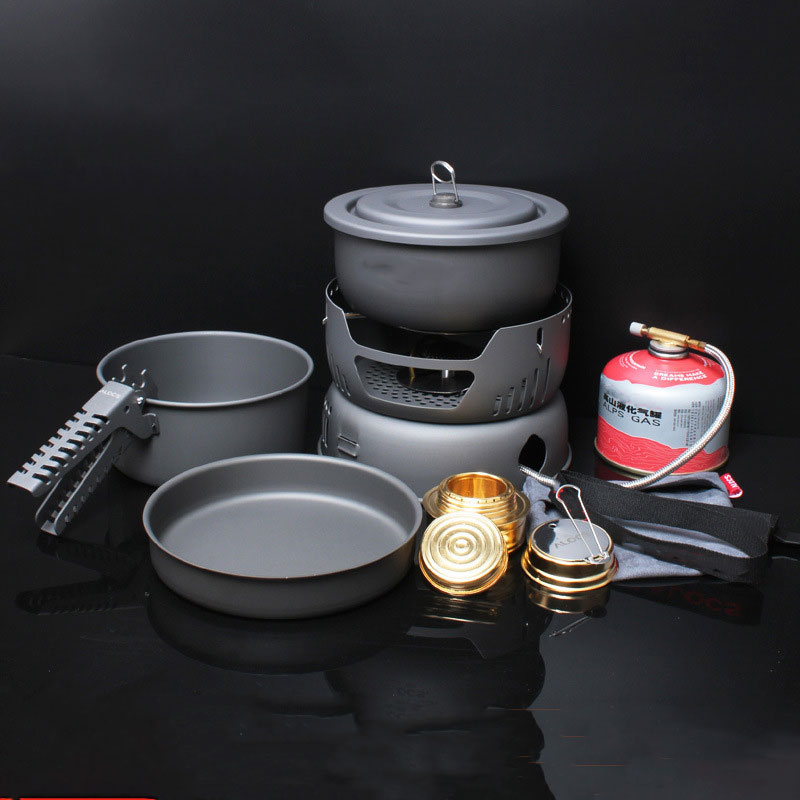 Zestaw do gotowania dla 2-4 os – Camping Cooking Materials recenzja i cena