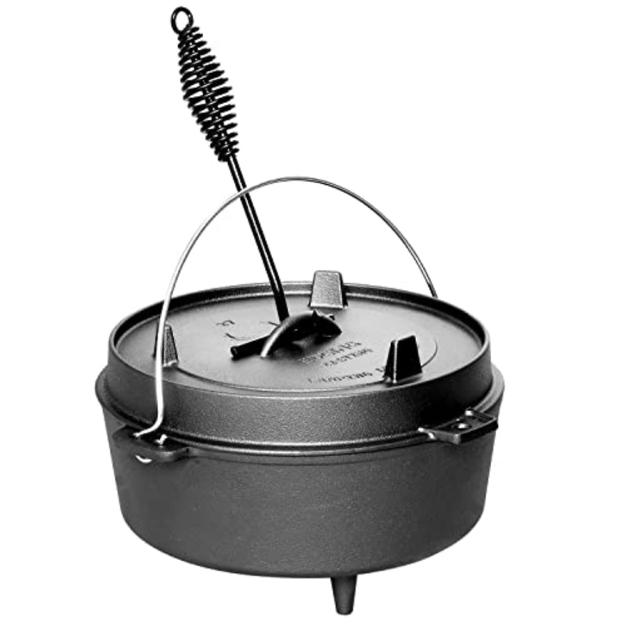 Wstępnie przyprawiony żeliwny  – Skillet Cast Iron Camp recenzja i cena
