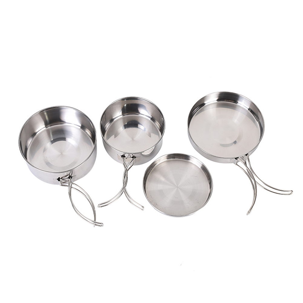 Zestaw do gotowania na świeżym – Nesting Camping Cooking Set recenzja i cena