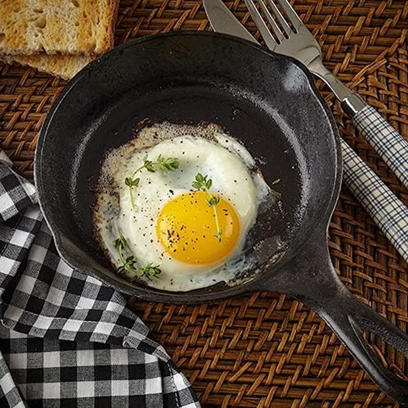 Patelnia żeliwna 6 cali, patel – Skillet Cast Iron Camp recenzja i cena