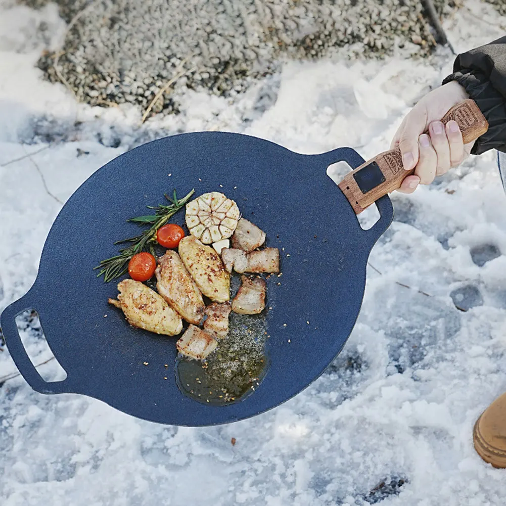 Uchwyt do patelni grillowej z  – Camping Cooking Dishes recenzja i cena