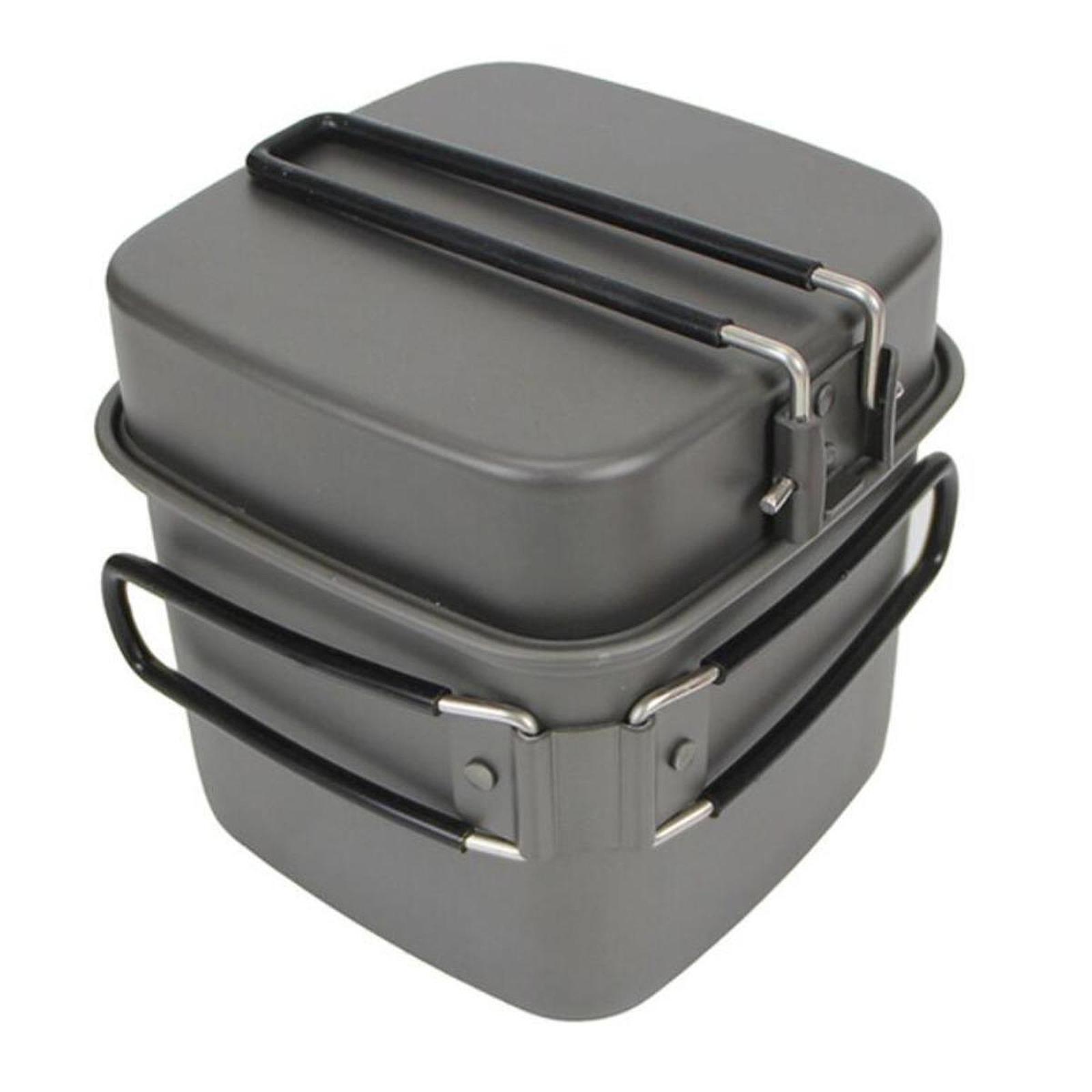 Zestaw naczyń kempingowych Pat – Camping Cooking Pots And Pans recenzja i cena