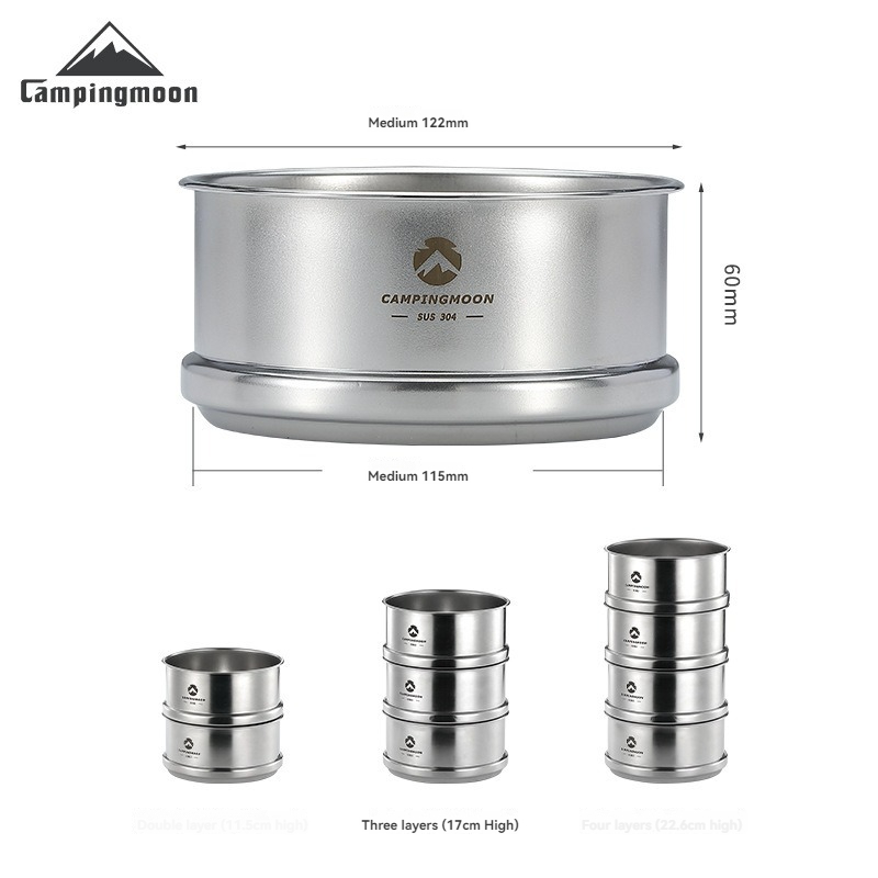 CAMPINGMOON Outdoor Camping Pi – Camping Cooking Dishes recenzja i cena