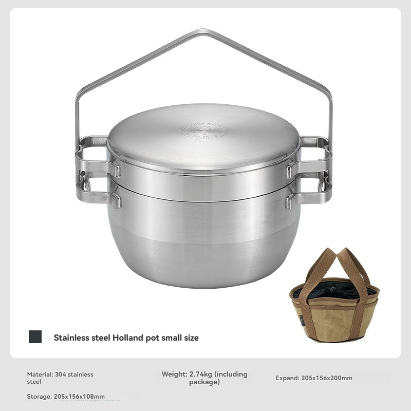 Garnek do gotowania na zewnątr – Camping Cooking Pots And Pans recenzja i cena