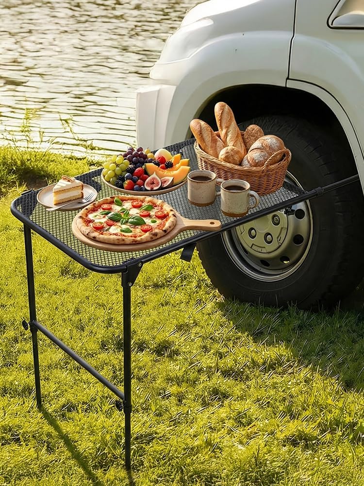 Stalowy stół kempingowy montow – Camping Cooking Requirements recenzja i cena