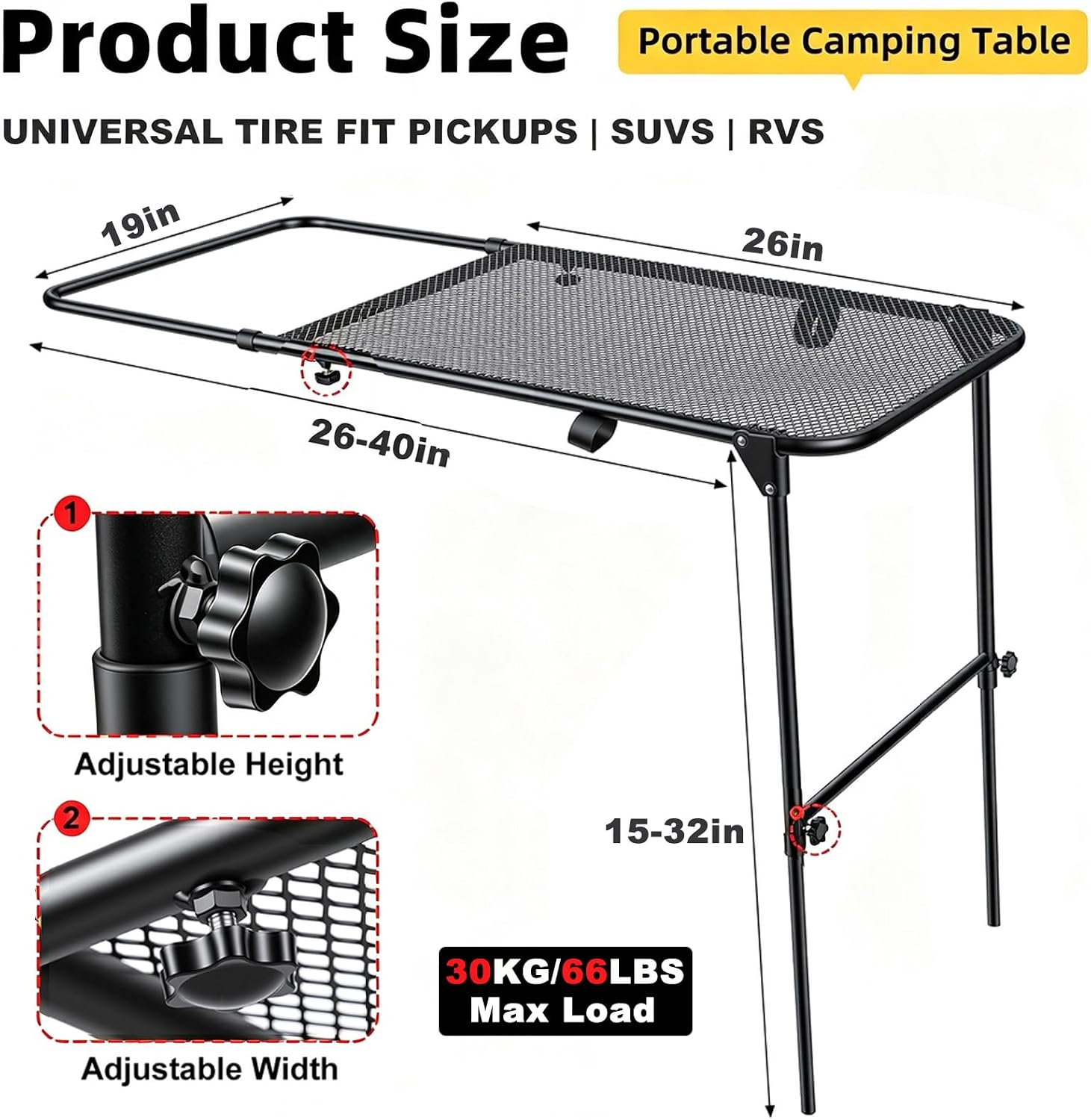 Stalowy stół kempingowy montow – Camping Cooking Requirements recenzja i cena