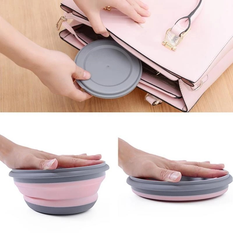 3-częściowy silikonowy składan – Camping Cooking Dishes recenzja i cena