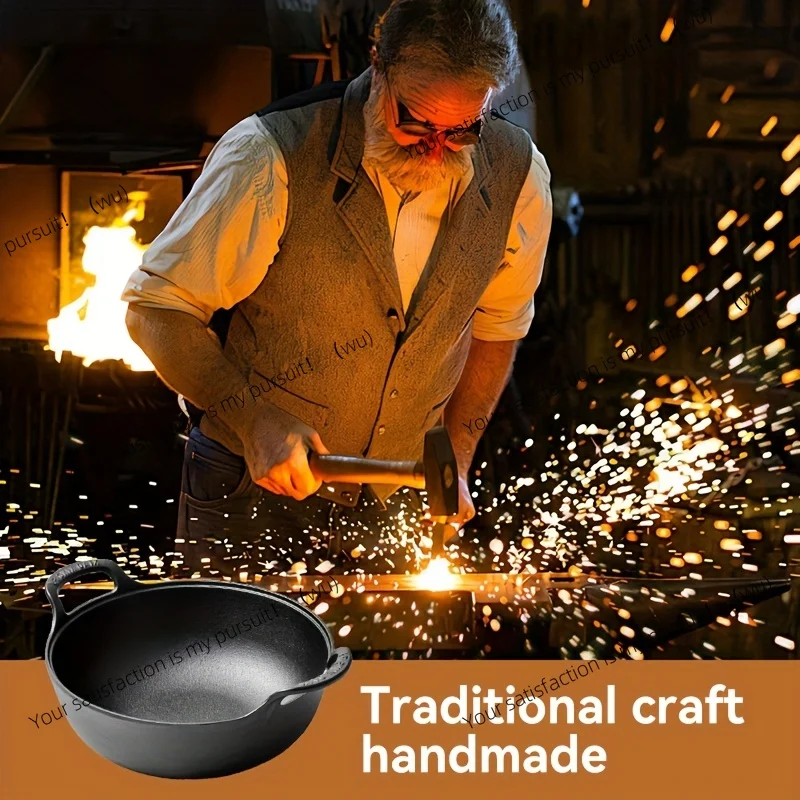 Mini patelnia żeliwna z dwoma  – Skillet Cast Iron Camp recenzja i cena