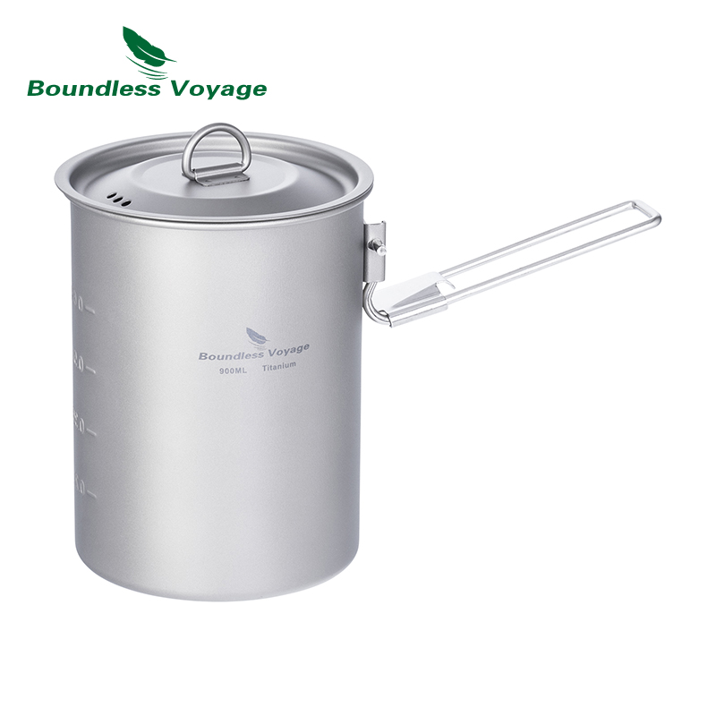 Boundless Voyage 900ml Titaniu – Camping Cooking Ware recenzja i cena
