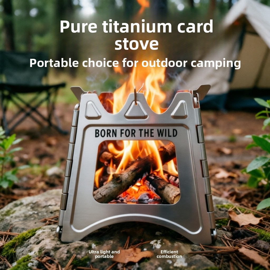 TiForge Kompaktowy składany ty – Camping Cooking Wood Stove recenzja i cena