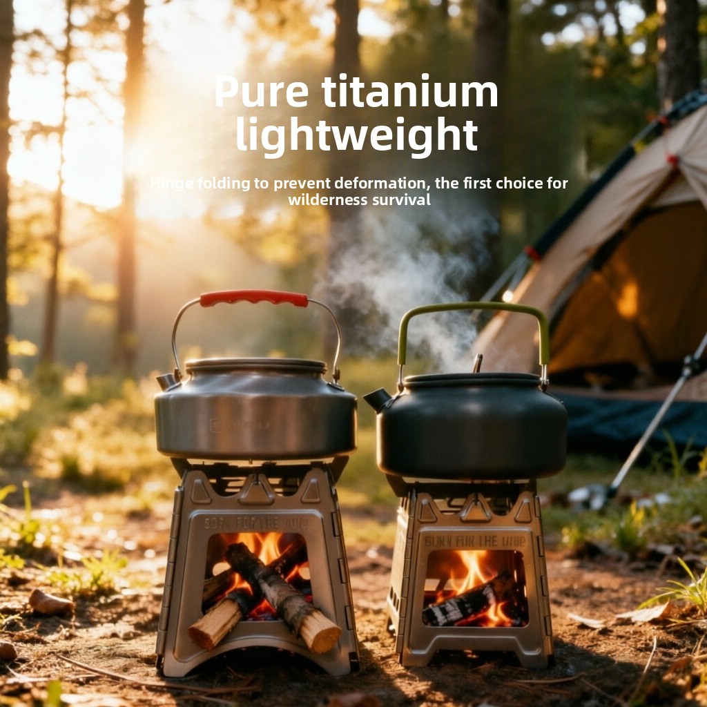 TiForge Kompaktowy składany ty – Camping Cooking Wood Stove recenzja i cena