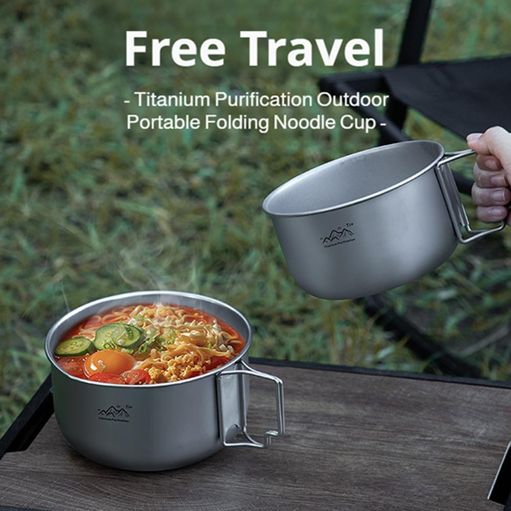 Ultralekkie tytanowe naczynia  – Camping Cooking Ware recenzja i cena