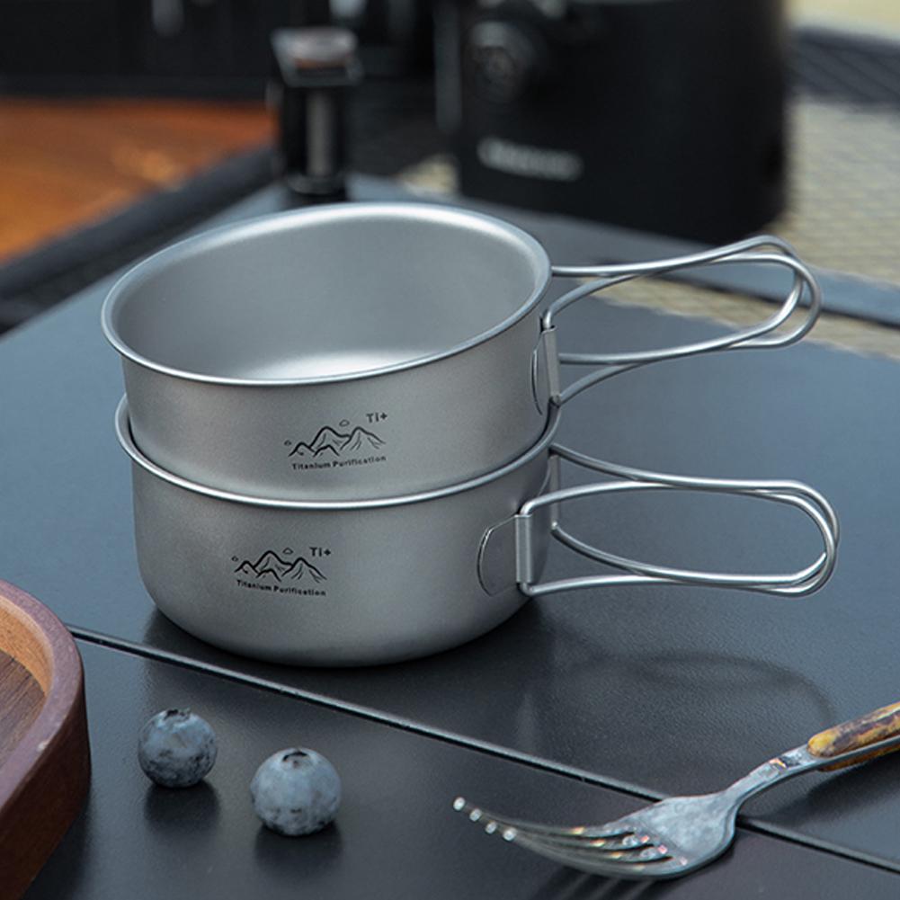Ultralekkie tytanowe naczynia  – Camping Cooking Ware recenzja i cena
