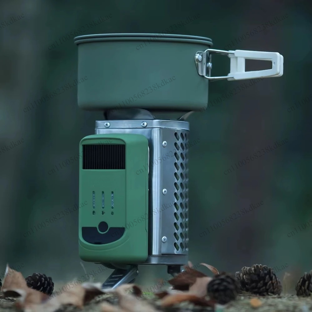 Przenośna, bezdymna kuchenka n – Camping Cooking Wood Stove recenzja i cena