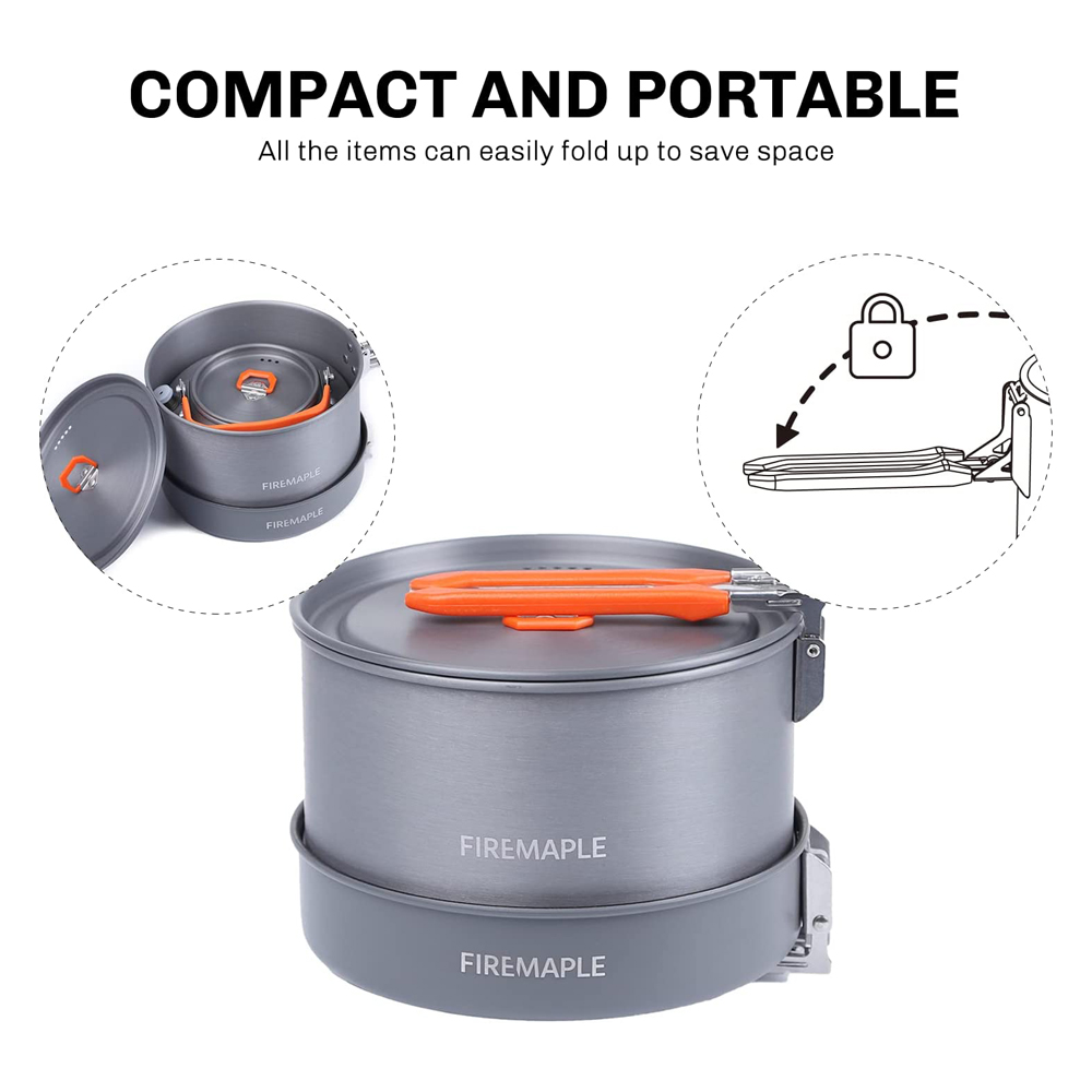 Fire Maple garnków Camping pie – Camping Cooking Dishes recenzja i cena