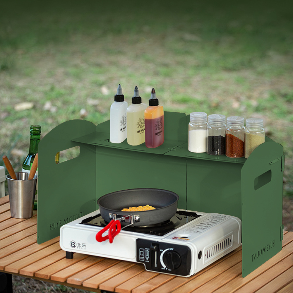 Składana Osłona Przeciwwietrzn – Cooking On Camping Stove recenzja i cena