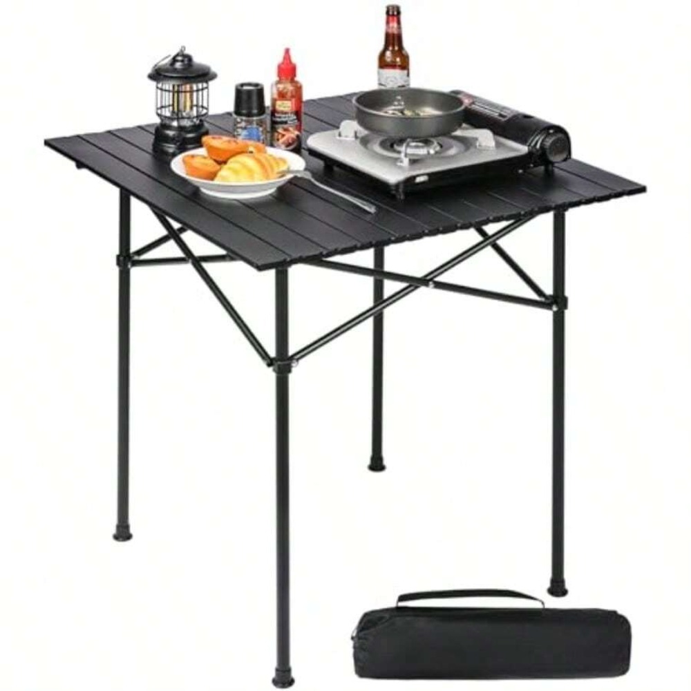 Składany stół kempingowy, czar – Camping Cooking Requirements recenzja i cena