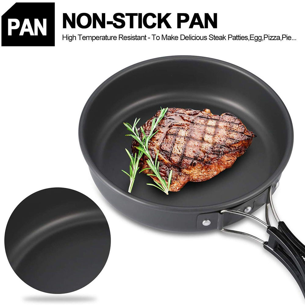 Zestaw naczyń kuchennych do bi – Camping Cooking Dishes recenzja i cena