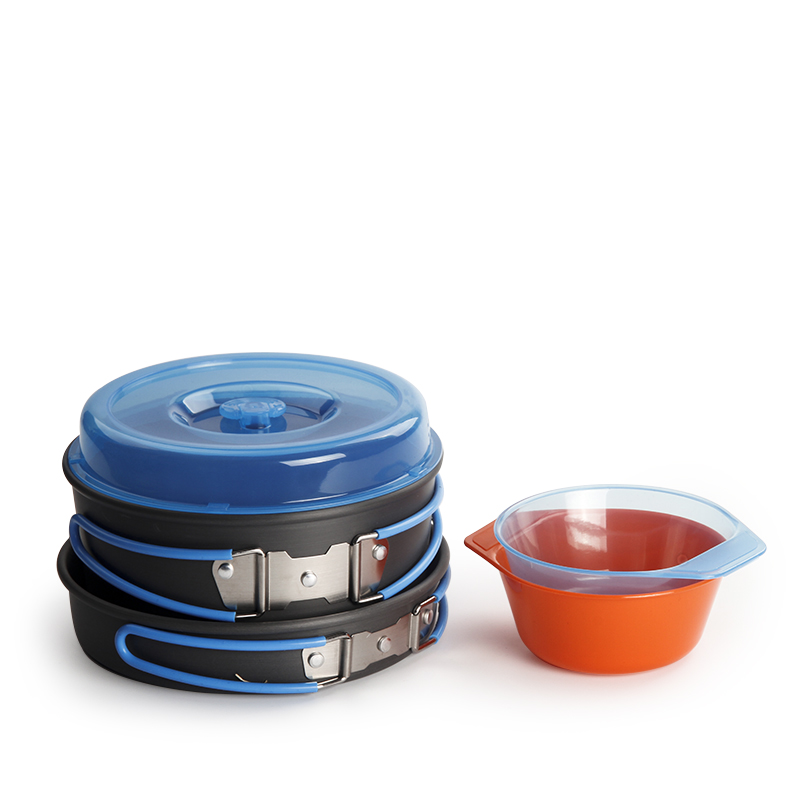 Naczynia kempingowe Zestaw gar – Camping Cooking Pots And Pans recenzja i cena