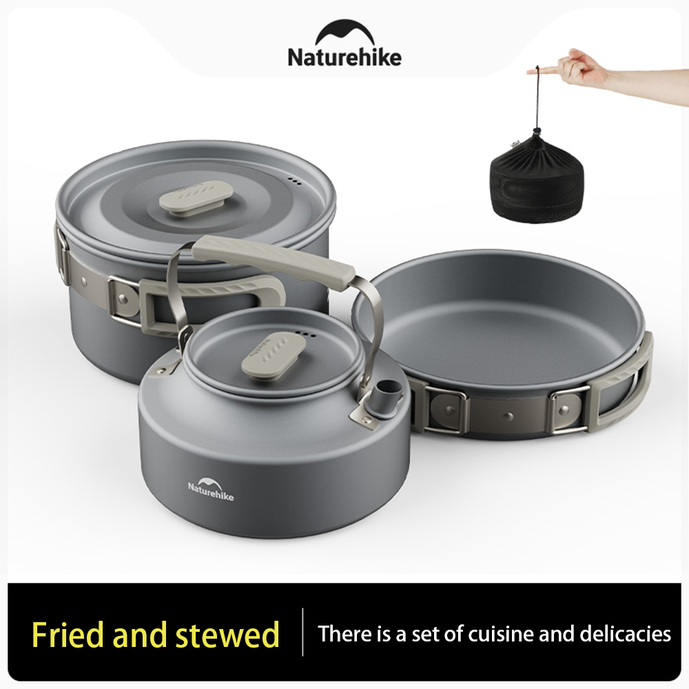 Naturehike zestaw garnków outd – Camping Cooking Pots And Pans recenzja i cena