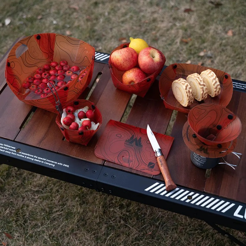 Składana zastawa stołowa na ke – Camping Cooking Dishes recenzja i cena