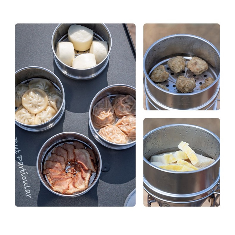 CAMPINGMOON Portatle Outdoor C – Camping Cooking Dishes recenzja i cena